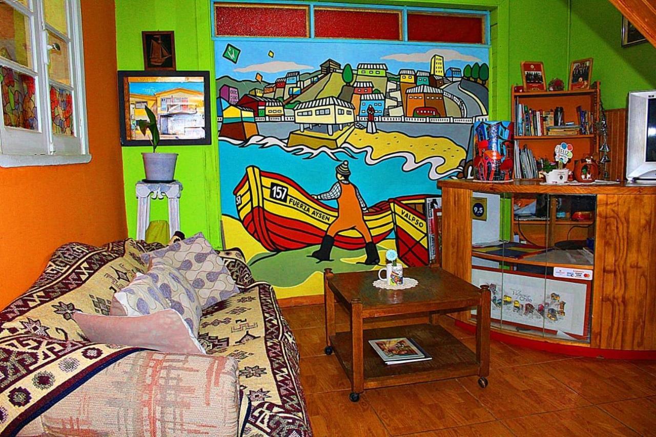 Hostal Destino Bellavista Valparaiso Ngoại thất bức ảnh