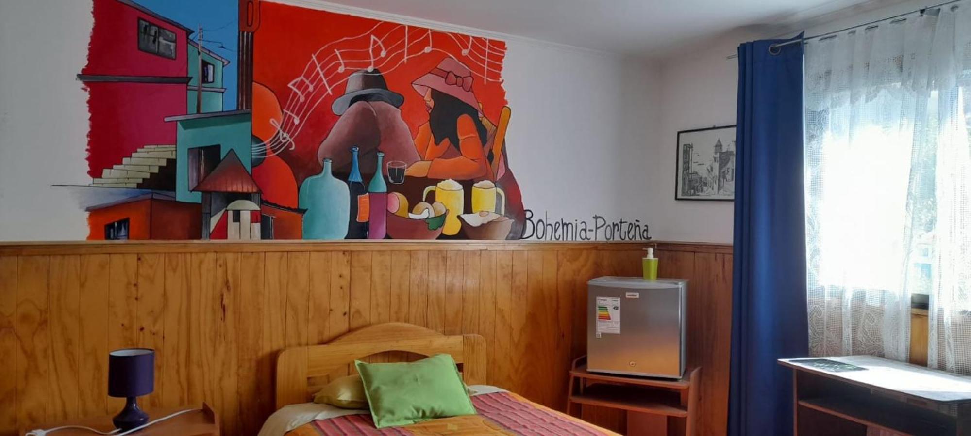 Hostal Destino Bellavista Valparaiso Ngoại thất bức ảnh