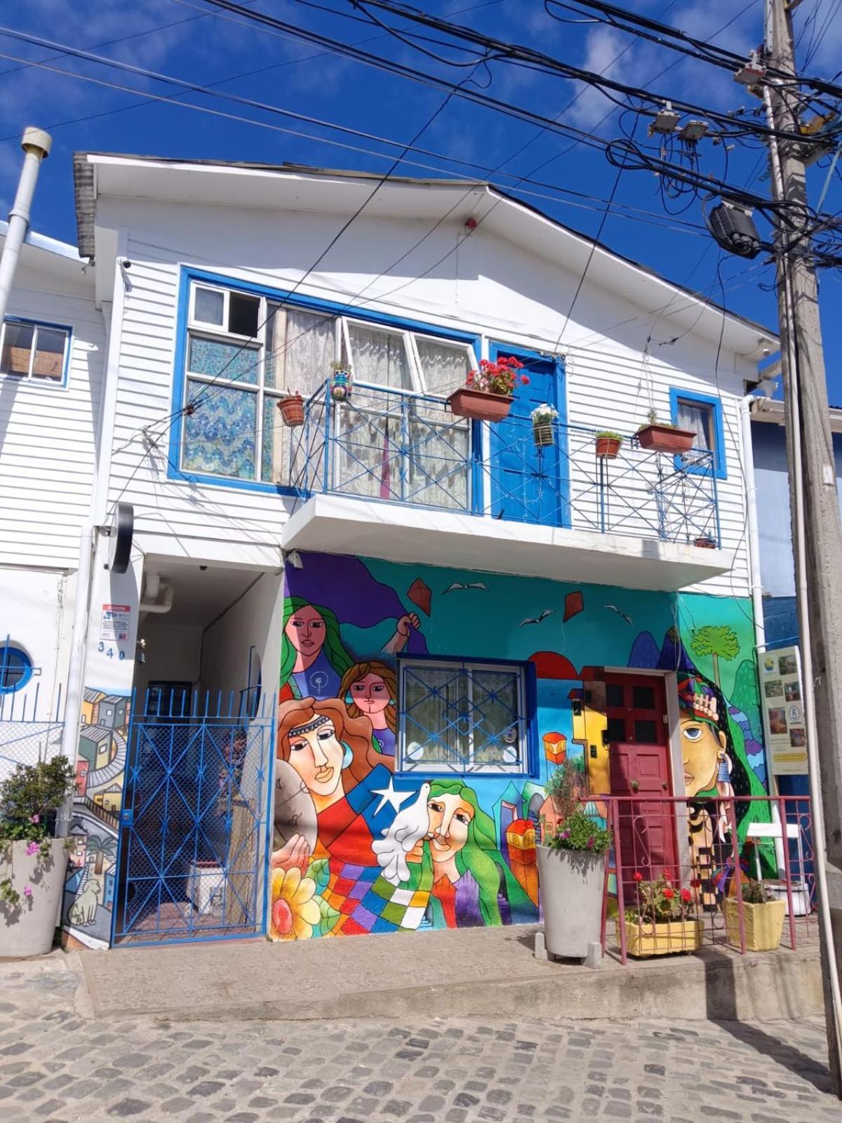 Hostal Destino Bellavista Valparaiso Ngoại thất bức ảnh