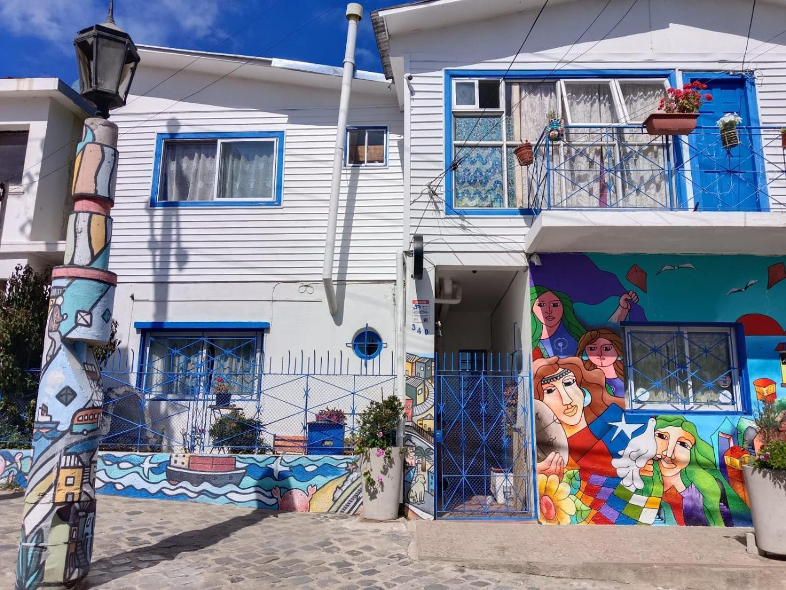 Hostal Destino Bellavista Valparaiso Ngoại thất bức ảnh